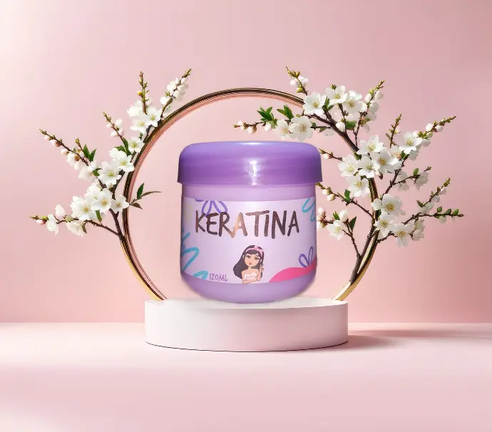 Keratina MAK HAIR vegana, orgánica y natural x120mL .