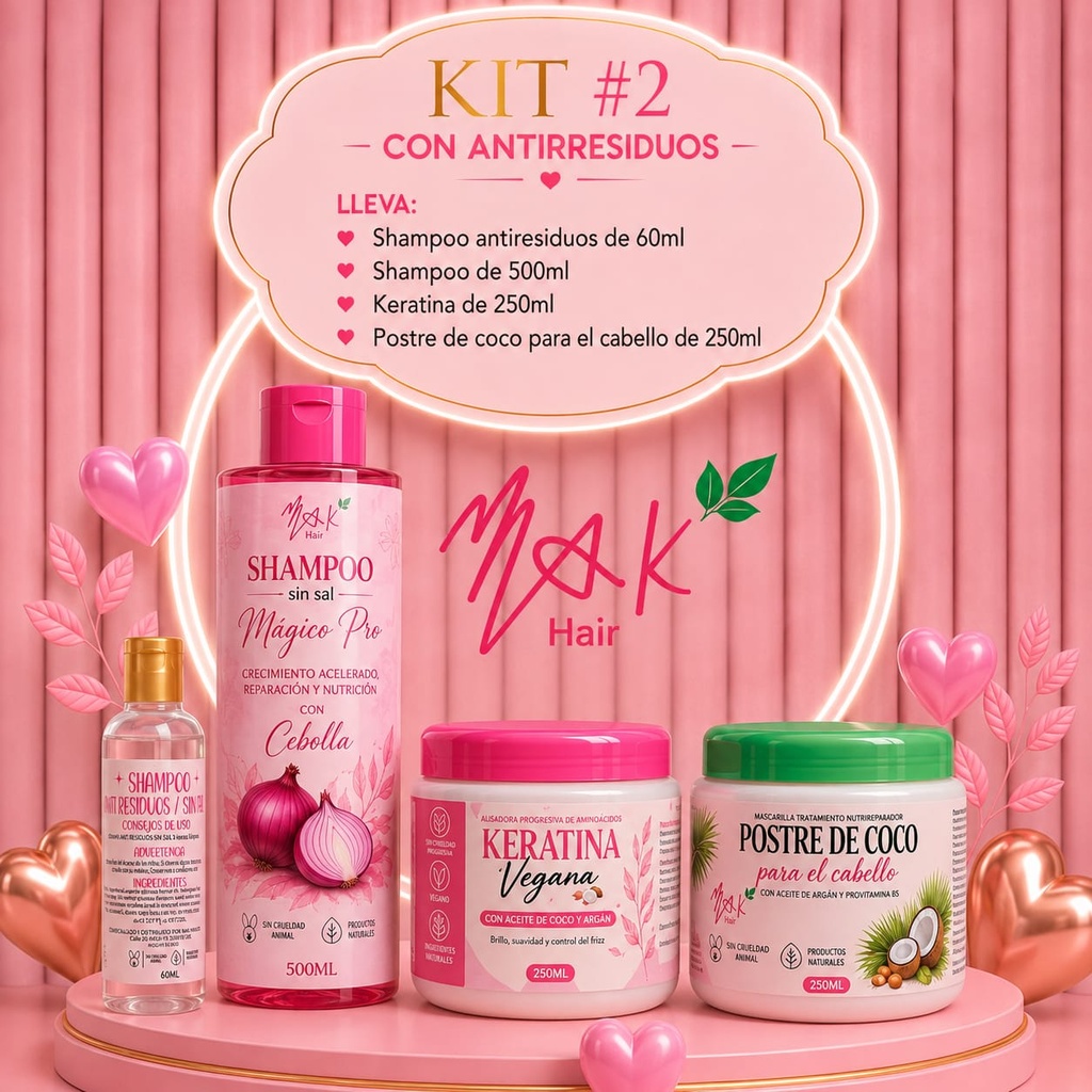 KIT# 2 mas Anti residuos
